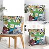 Anime Keroros Frog Pillow Cover Cute Funny Pillow Case For Sofa Home Decoration Cushion Cover Pillowcases Birthday Present