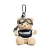 Portachiavi Orso Pilota Carino Ciondolo per Borsa e Chiavi Portachiavi Peluche Fascino per Telefono Decorazione Animale Personalizzata