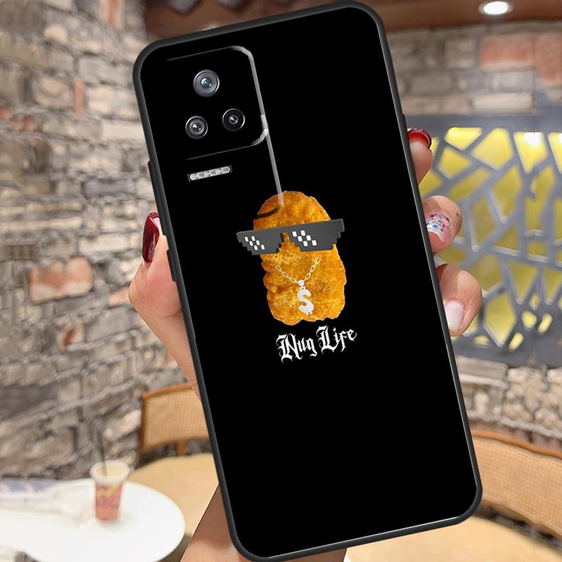 French Fries Burger Pizza Case For Xiaomi 15 14 13 Ultra 11T 12T 13T 14T Pro POCO X7 X6 Pro X3 X5 M6 F5 F6 Pro Cover