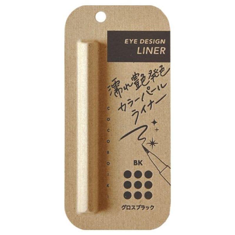 COCOROIKI - Eye Design Liner BK Gloss Black