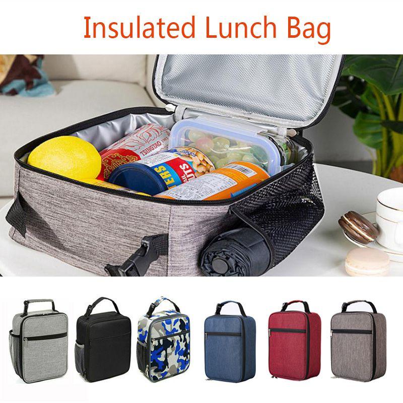 Versatile Insulated Lunch Bag Ideal For School And Work With Ample Space For Food And Beverages