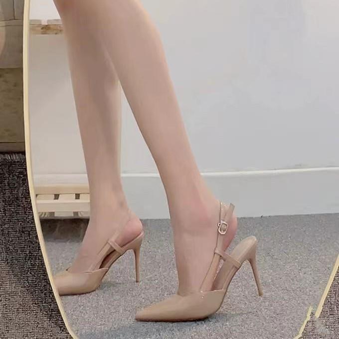 2024 Elegant Fairy Evening Stilettos: Pointed High Heels & Skirt Sandals