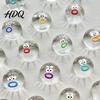 Clear Stress Ball 10Pcs Mini Cartoon Expression Anxiety Relief Relaxation Squeeze Toy Sensory Fidget Desk Party Favors
