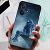 Für Realme Neo7 Hülle Weiche Silikonhülle Schwarzer Bumper TPU Für Realme Neo 7 Hülle Neo7 5G Funda Handyhüllen Matte Rückseite