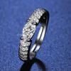 Light Luxury Open Temperament Horse Eye Zircon Ring Female Index Finger Ring