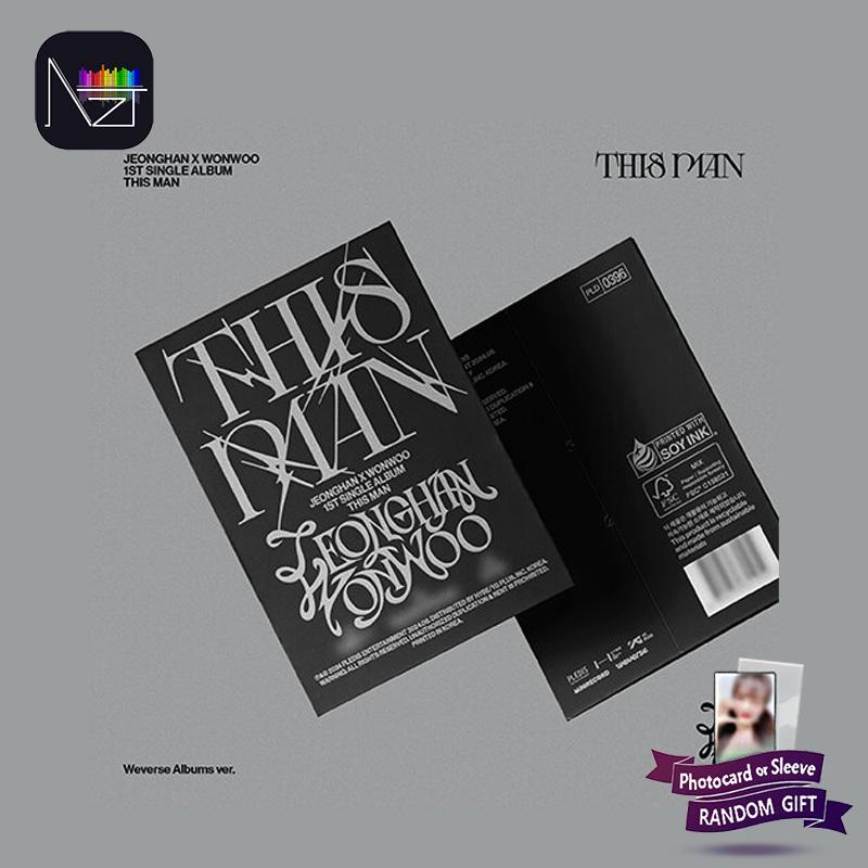 JEONGHAN X WONWOO (ZEVENTIEN) 1e Single Album ‘THIS MAN’ Weverse Albums ver.