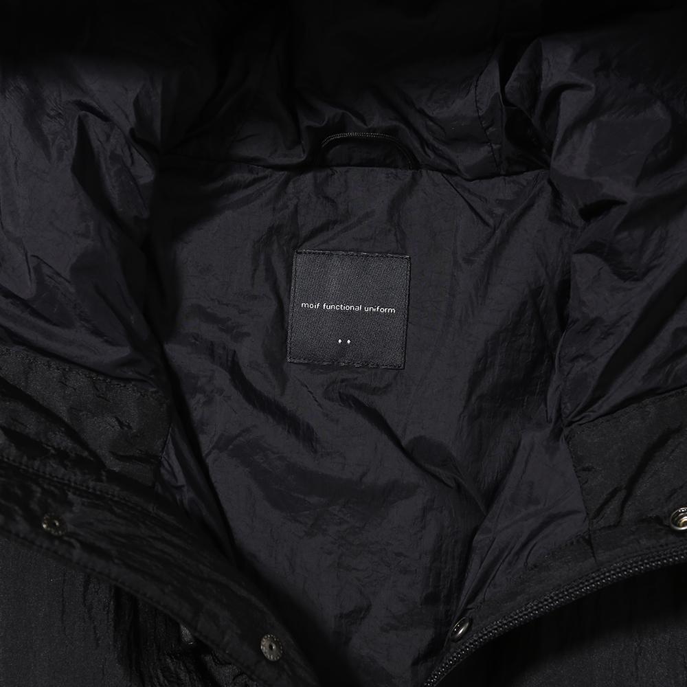Moif [Aw24]City Dweller Insulated Parka / Black