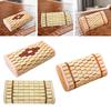 Bamboo Headrest Pillow Sauna Neck Rest Backrest and Neck Support Nap Pillow Rectangular
