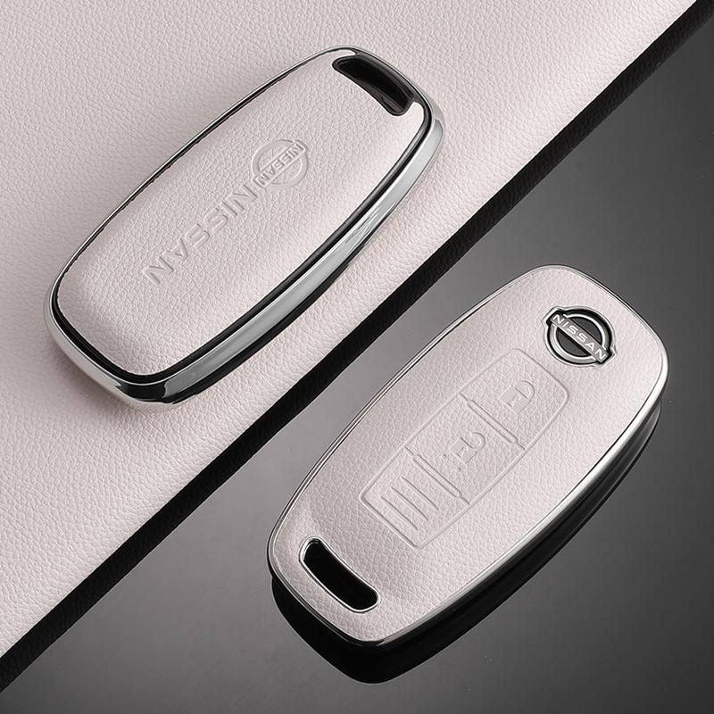 Nuova Custodia Cover Guscio Portachiavi in TPU per Chiave Auto per Nissan X-trail T33 Qashqai J12 Teana 2022 2023 Portachiavi Accessori Auto