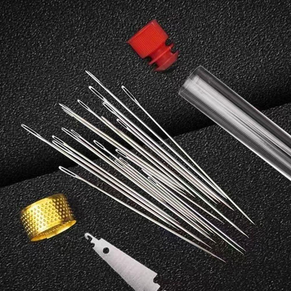 31/34/37 gab. Viegli šūšanas adatu diegu rokas remonta rīki DIY apģērba šūšanas piederumi