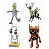 MOC Game Movie Figures Robot Bender Herbivorous K-VRC Clippy the Age Revealer World Constructing Blocks Toys Ideal for Children Kids Presents