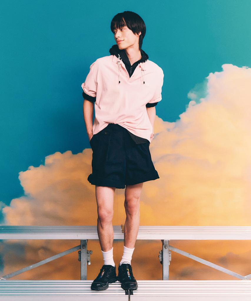 Seteo Basic Pique Polo Short Sleeve T-Shirt Pink