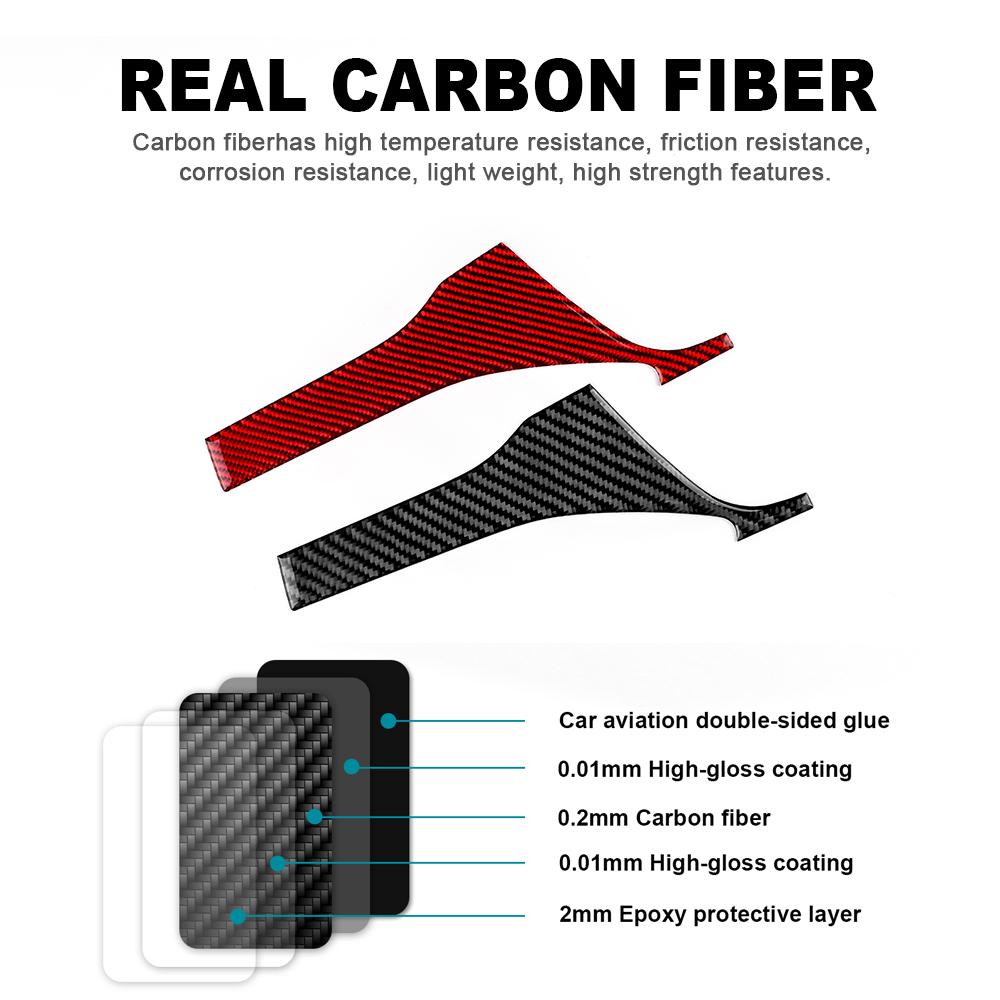 Carbon Fiber Style Interior Sticker for Subaru Crosstrek Impreza 2024 2025 WRX 2022-2025 RHD LHD Dashboard Panel Trim