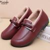 Fashion Winter Women's Cotton Boots New Anti Slip Waterproof Cotton Shoes Fashionable Versatile Casual Lefu Cotton Shoes
