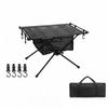IGT Tisch Tragbarer Aluminiumlegierung Klapptisch Multifunktional Ultraleicht Grill Campingtisch Wander Roll-Up Schreibtisch