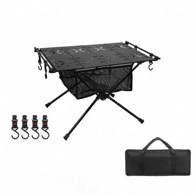 IGT Table Portable Aluminum Alloy Folding Table Multifunction Ultralight Barbecue Camping Table Hiking Roll Up Desk