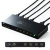 SANWA SUPPLY Outlet HDMI 1 4 Simultaneous Splitter, Input, Outputs, 4K/60Hz, HDR, HDCP2.2 Output, VGA-HDRSP4