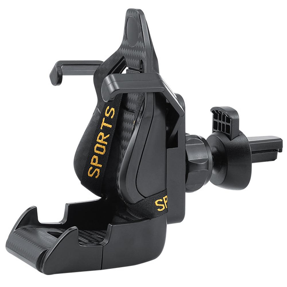 Racing Seat Design Car Phone Holder Mount Stand Anti Shaking Mobile Cell Phone Support Car Smartphone Bracket for iPhone Samsung