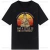 Man Leisure Tshirt Vintage Namaste Mother Explicit 3D T Shirt Male Cotton O Neck Tops Summer T-shirts