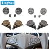 Copertura dei pulsanti di controllo del volante dell'auto per Mercedes Benz C GLK Classe E W204 W207 W212
