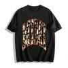Halloween Retro Ghost Print MIM Top Casual Loose Festival T-Shirt Pure Cotton T-shirt