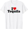 Ich LIEBE HEART TEQUILA T-Shirt