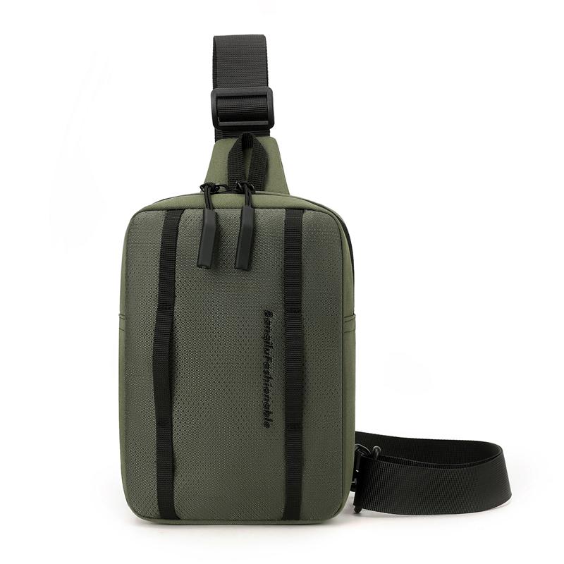 Herren Brusttasche Umhängetasche Wasserabweisende Umhängetasche Leichte Sport Handy Tasche