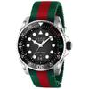 Gucci Orologio da uomo con quadrante nero YA136209