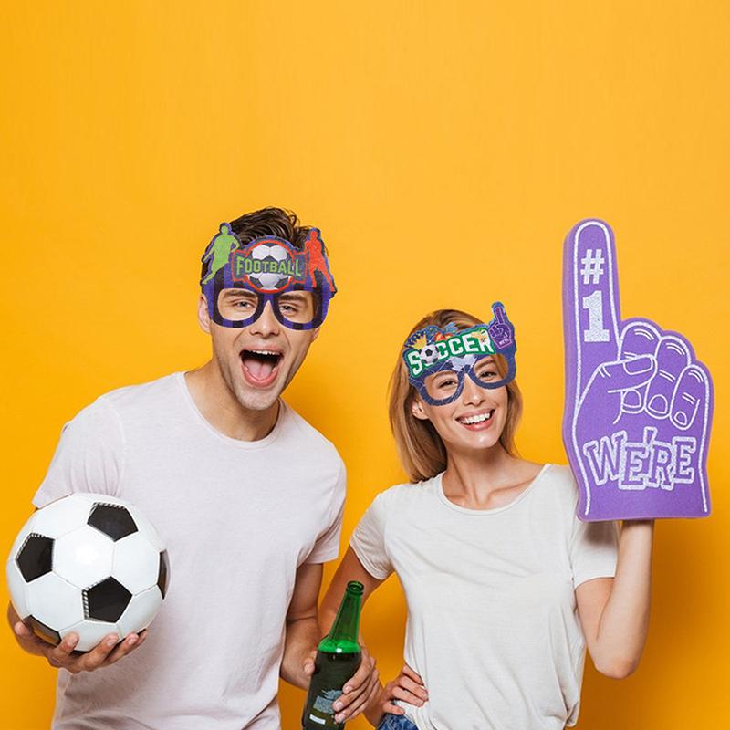 Universal Large Foams Fingers Cheerleading Props Hand Sports Event Cheering Palm Party Props Number 1 Foam Fan Finger