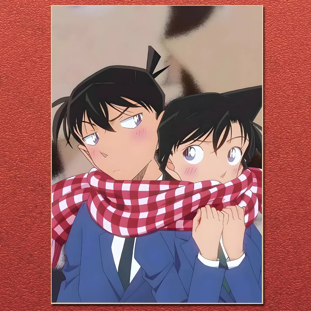 D-DETECTIVE Conan ANIME Poster Canvas Painting Poster With Prints Home Bedroom Living Room Decoration Gift