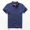 Summer Mens Polo Shirts Cotton Shirts Short Sleeve Letter Embroidered Emblem Simple Shirt for Male Size M-3XL BP6900