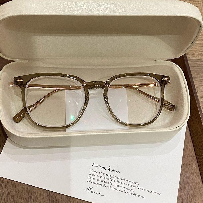 Anti Radiation Eyeglasses for Women UV400 Blue Light Blocking Metal Frame Shades Stylish Eyewear