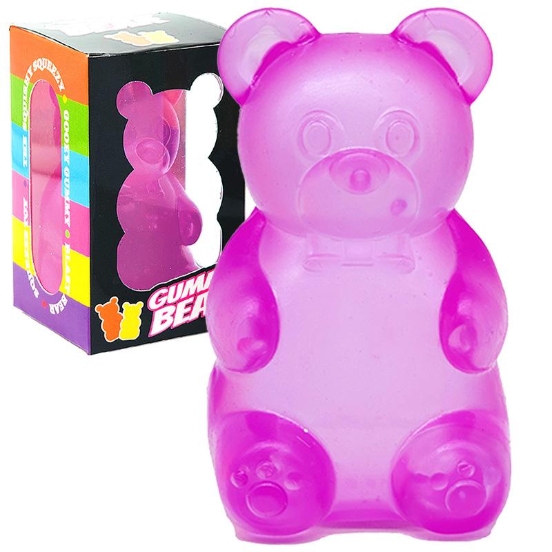 Cute Bear Nee Maltose Squeeze Toy Dough Colorful Sensory Toy Creative New Item Desk Decoration Stress Relief Doll
