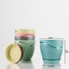 6.3 Inch Flower Pots for Home Decoration, Indoor Plant Pots, Gardening Pots for Plants, Plastic Flower Pots for Garden Plants (W&L)