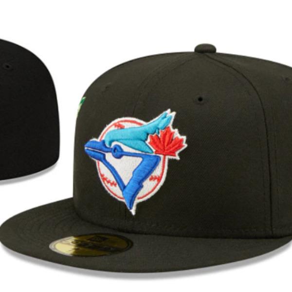 Toronto Blue Jays Embroidered Sun Protection Hat - Fully Enclosed Baseball Cap for Couples