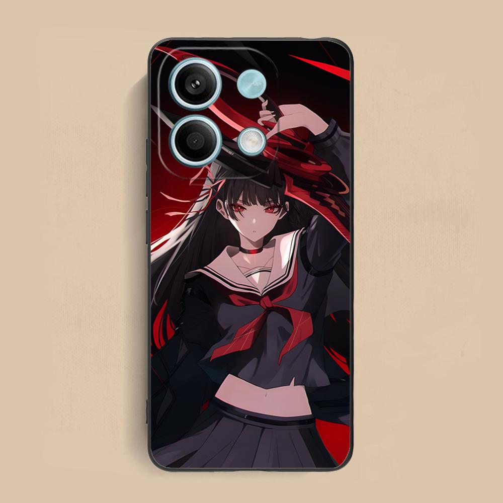 Wuthering Waves Chisa Handyhülle für Xiaomi Redmi Note 14 13 12 11 S Pro Plus 4G 5G Weiche TPU Stoßfeste Hülle