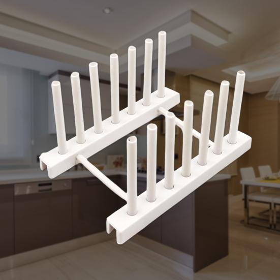 Drain Rack Multipurpose Detachable Draining Pot Lid Cutting Board Drying Rack