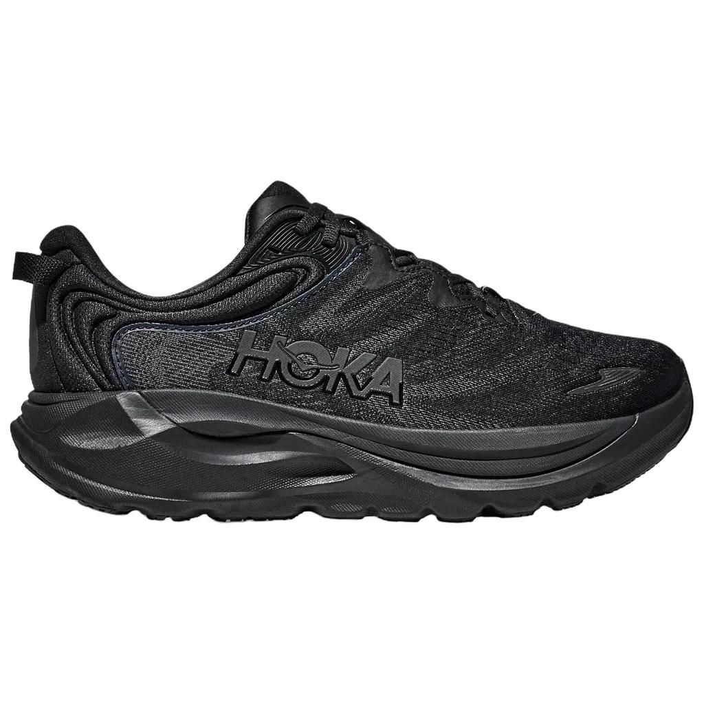 HOKA One One Gaviota 6 Comfortable Fitting Durable Breathable Running Shoes Women Sneaker Black 1171933-BBLC