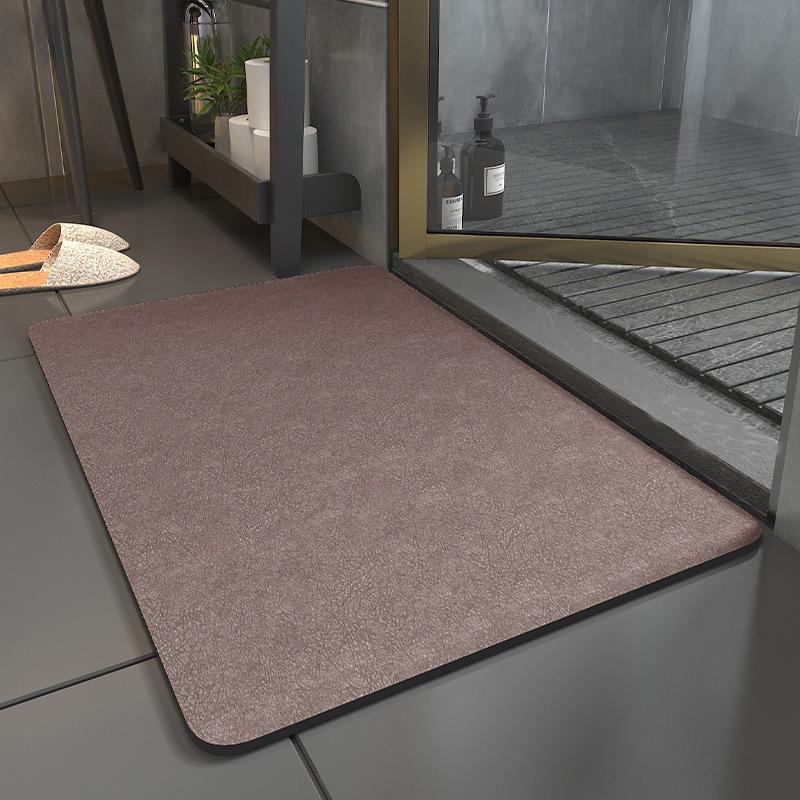 Diatom Mud Cushion Bathroom Floor Surface Mat Toilet Quick Drying Home Moisture-wicking Mat Toilet Non-slip Mat Carpet Door Mat