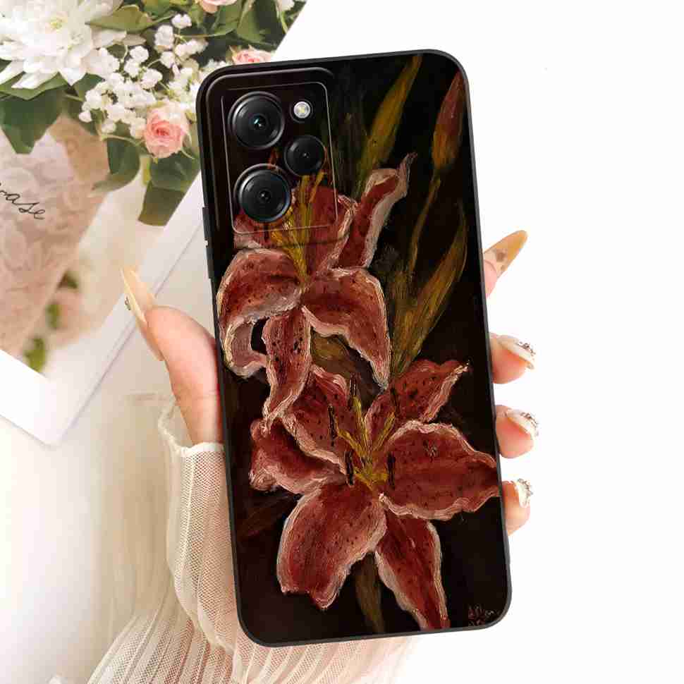 Phone Case For Xiaomi Poco X5 Pro 5G Casing 6.67" Silicone Soft Back Cover For PocoX5 Poco X5 Pro 2023 Fundas Shockproof Coque