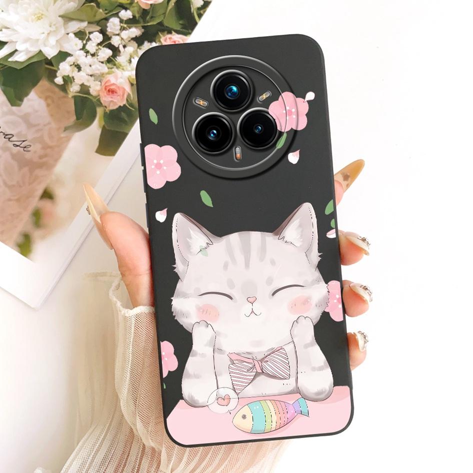 For Realme 14 Pro Plus 5G Case RMX5051 Cute Cartoon Rabbit Cat Shockproof Silicone Cover For Realme 14 Pro Bumper 14 Pro+ Casing