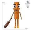 New Tralalero Tralala Building Blocks Italian Brainrot Ornament TTung Tung Sahur Action Figures Doll Toy for Kid Christmas Gifts