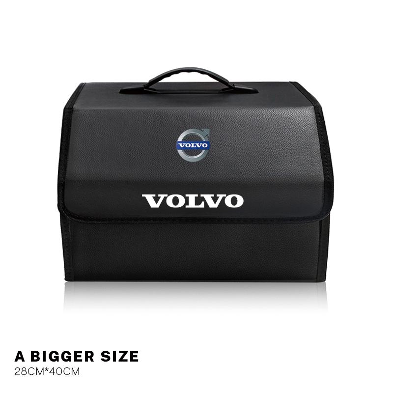 Universal Car Trunk Organizer Foldable Storage Box For Volvo ES90 EC40 EX40 EM90 XC90 V90 V60 XC60 V40 S80 S60 S90 C40 XC40 V70
