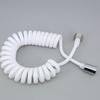 1.5/2/3m Max Flexible White Spring Shower Head Water Hose Tube for Wc Toilet Bidet Sprayer Telephone Line Soft Bathroom Parts