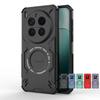 For Vivo X300 Pro Case For Vivo X300 Pro Anti-knock Armor Magnetic Adsorption Wireless Charge Back Cover For Vivo X300 Pro Case