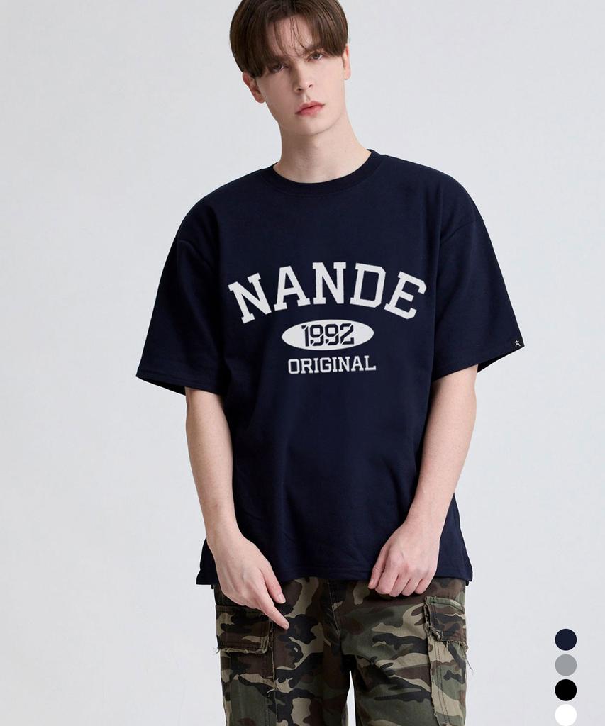 NANDE Original Oversized Printed Short Sleeve T-Shirt