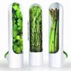 Vegetable Preservation Jar Refrigerator Herb Crisper Saver Pod Container Vegetable Preserving Bottle Keep Herb/Cilantro/Mint/Parsley/Asparagus Fresh