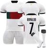 22/23 Portugal Away Football Jerseys Shorts Socks Set New  Shorts Socks Adult Sizes Outfits