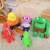 New Smiling Friends Plush Toy Mr Frog Soft Stuffed Toy Kawaii Home Decoration Doll Smiling Friends Gifts Toy for Kids
