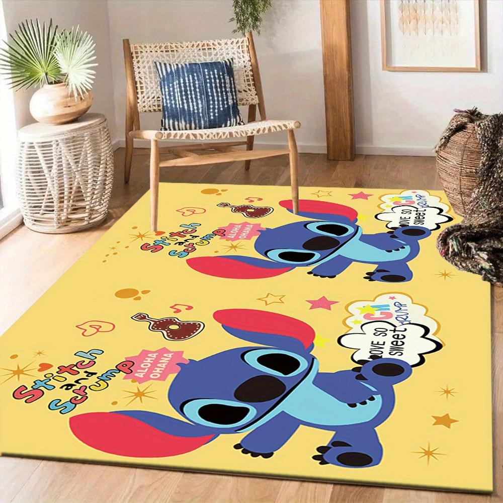 1 st Lilo en Stitch-(17)_01 Vloerkleed, Slaapkamer en Speelkamer Duurzaam, Vlekbestendig en Makkelijk Schoon Te Maken, Woonkamer